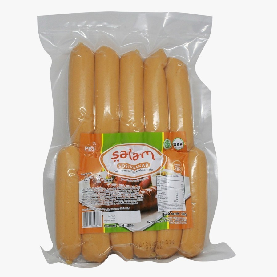

Salam Sosis Bakar Mini | Salam Sosis Bakar Ayam | Isi 11 Salam Sosis Bakar