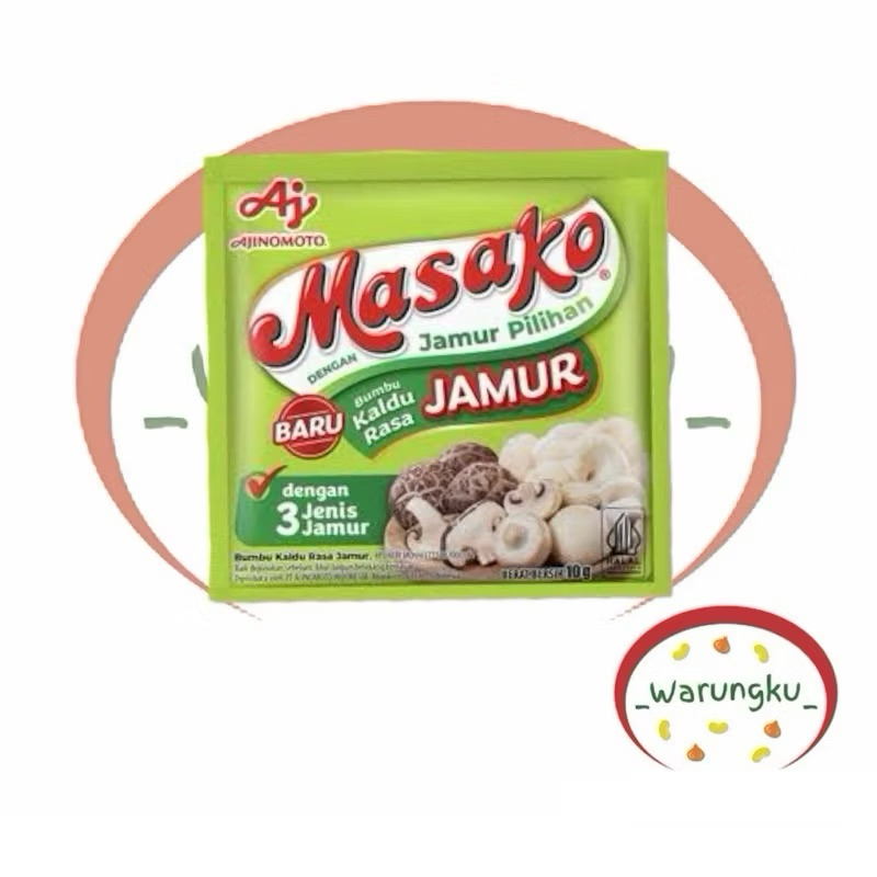 

[RENCENG] MASAKO JAMUR 6pcs Kaldu Jamur Sachet