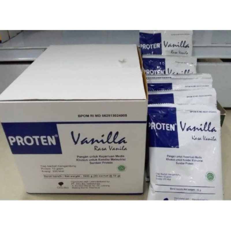 

PROTEN VANILA (susu kedelai tinggi protein) Per sachet