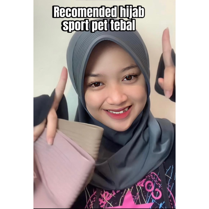 HIJAB SPORT PREMIUM/hijab sport pet BESAR/hijab olahraga