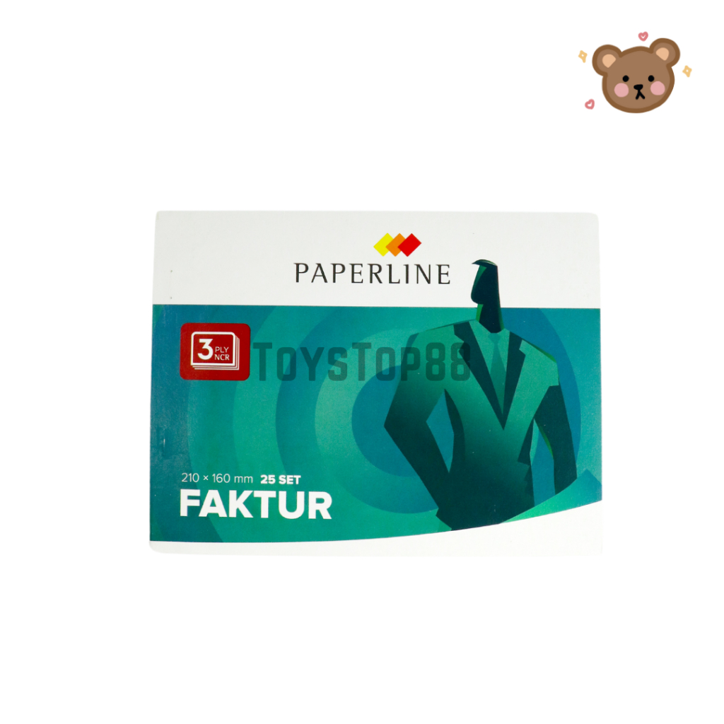 

Buku Faktur Rangkap 3 Ply Paperline - Nota Besar NCR 210 x 160 mm 25 Set [PER PCS]