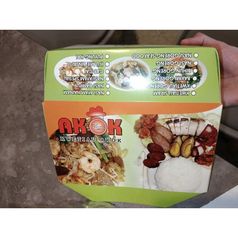 tempat makanan box makanan kertas box makanan murah box makanan sisa produksi box makanan motif pack