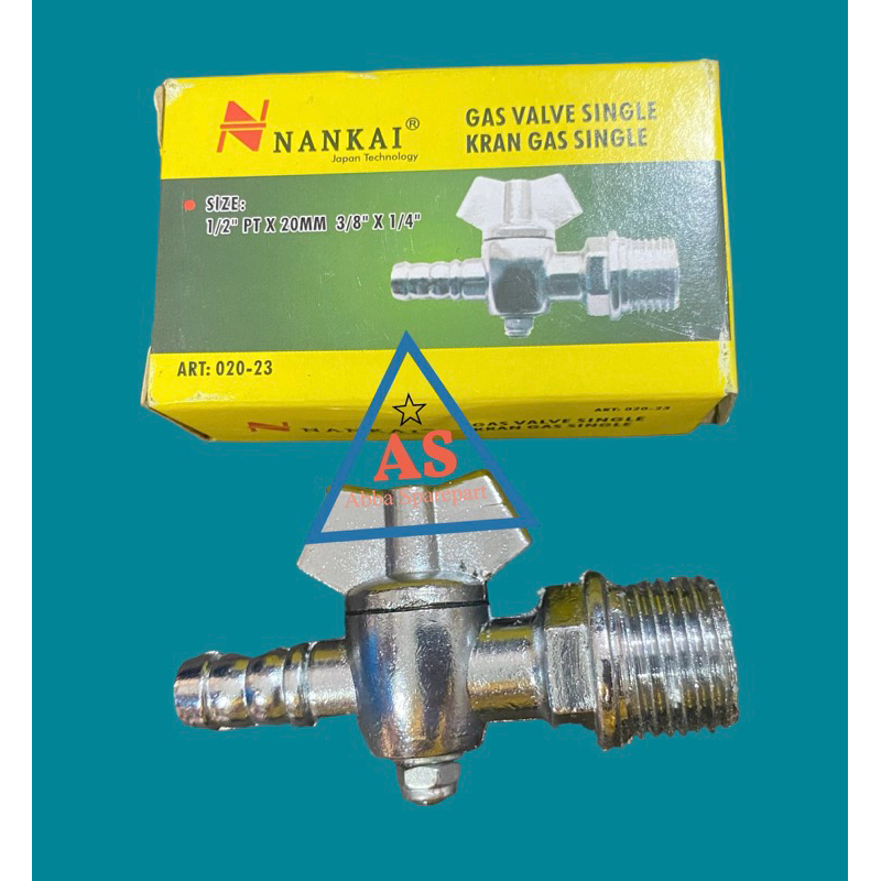 Gas Valve Single / Kran Gas Valve NANKAI