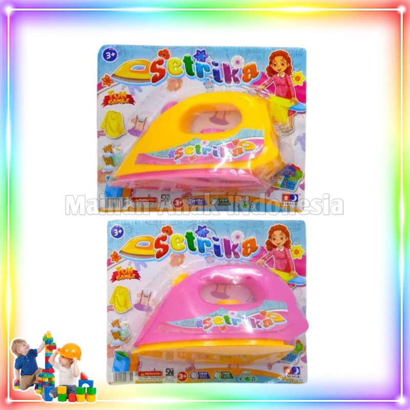 (CST) Mainan Setrika Uap Anak