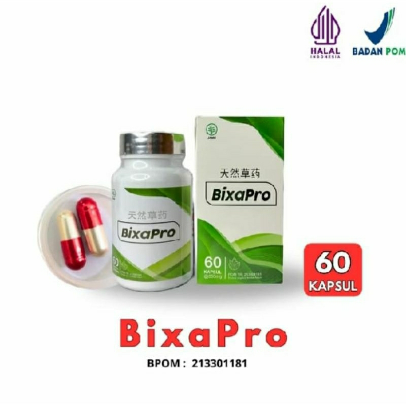 Bixapro 60 kapsul atasi stroke memperlancar tekanan darah hipertensi original
