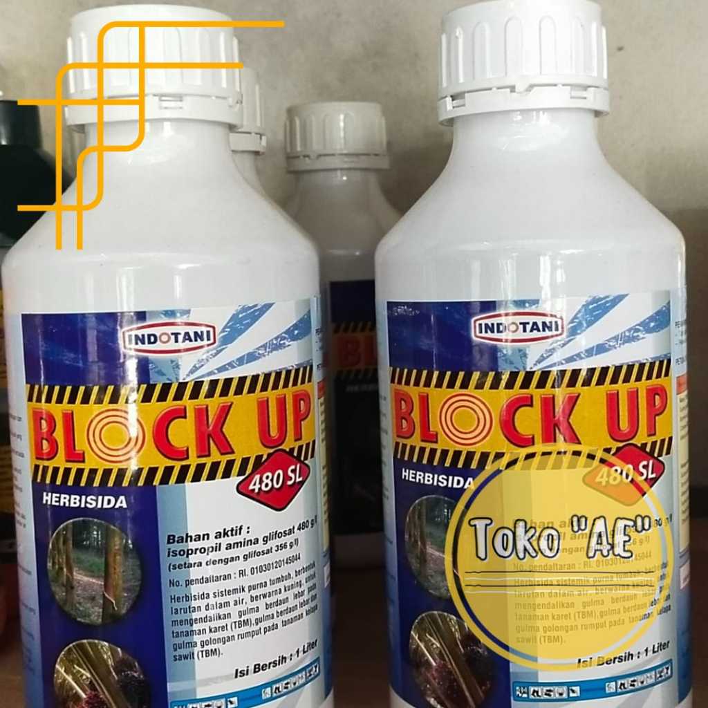 Herbisida Indotani BLOCK UP 480 SL - 1 Liter