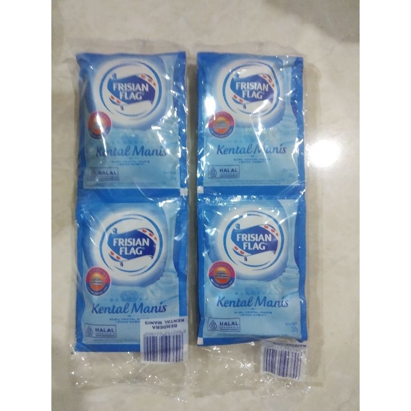 

Susu Kental Manis Bendera Frisian Flag 6 sachet