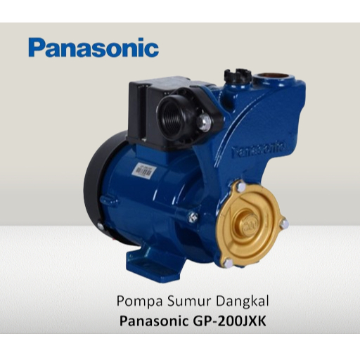 Pompa Air PANASONIC GP-200JXK 200Watt / Pompa Panasonic 200W Sumur Dangkal Panasonik GP200JXK 200W