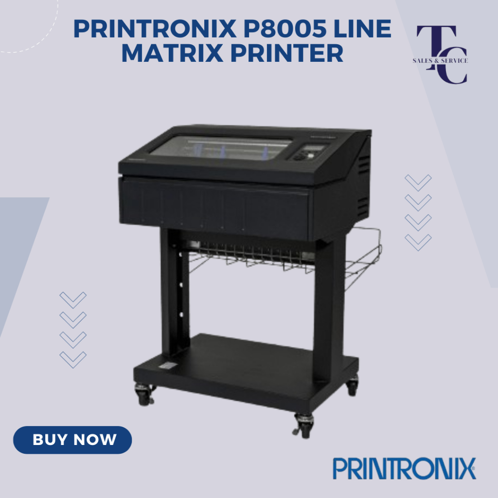Printronix P8005 Open Pedestal // Printronix
