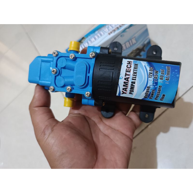 mesin pompa air DC 12 volt sakai steam motor AC