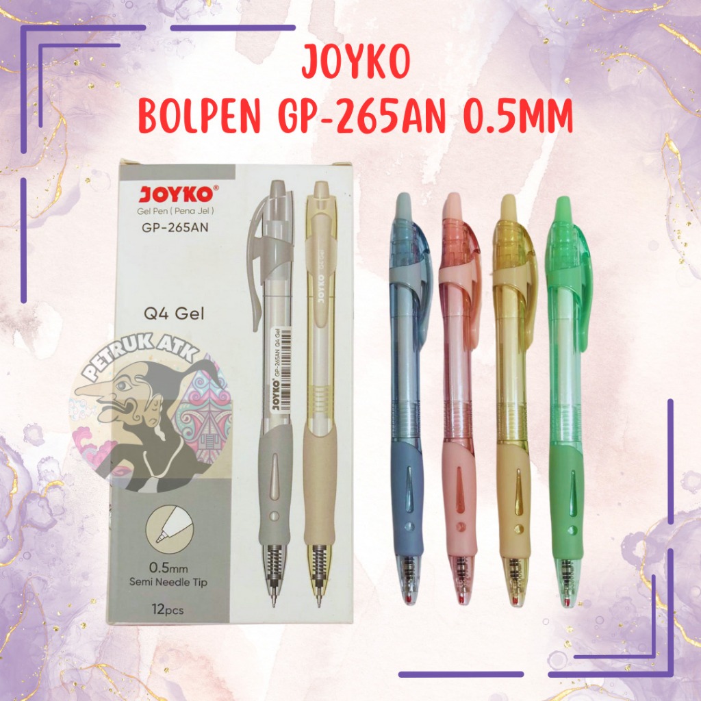 

[PCS] BOLPEN / PULPEN Q4 GEL GP-265AN JOYKO*