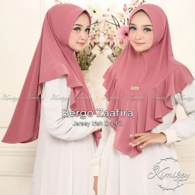 Hijab Instan Rempel Bergo ZAAFIRA By Kimikey