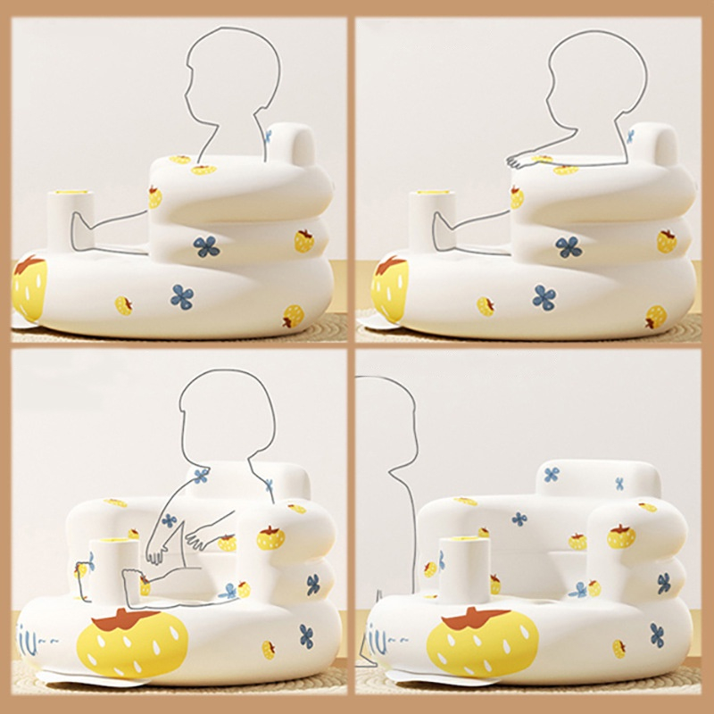 Promo Sofa Bayi Tiup Bayi Kursi Makan Kursi Mandi Bayi Bangku Makan Tiup Bayi Belajar Duduk Bangku