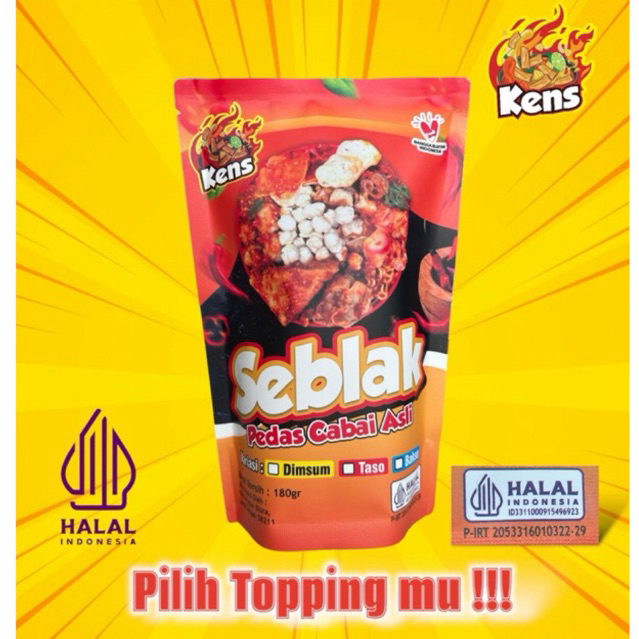 

Seblak Instan [KENS] Pedas Cabai Asli