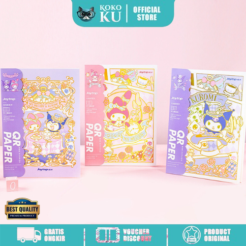 

Buku Tulis Sekolah Sanrio B5 36 Lembar Kuromi Melody Cinamoroll