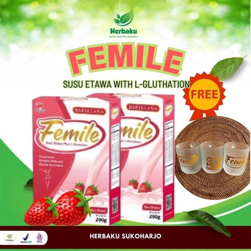 

Susu Femile 2 Box free 1 gelas cantik femile susu etawa dengan kolagen