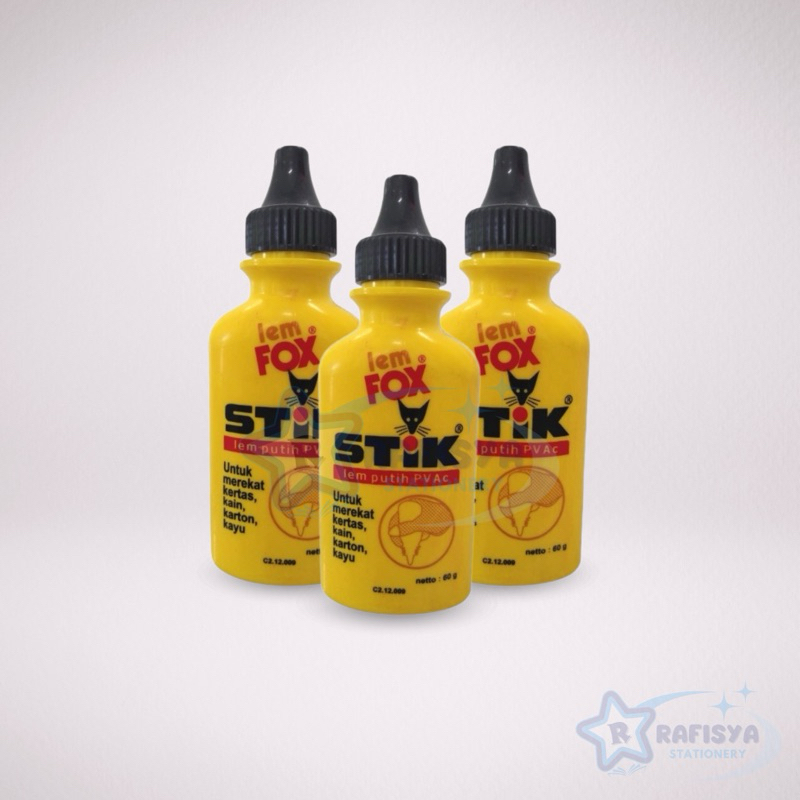 

[1 pcs] Lem Fox Stik PVAc