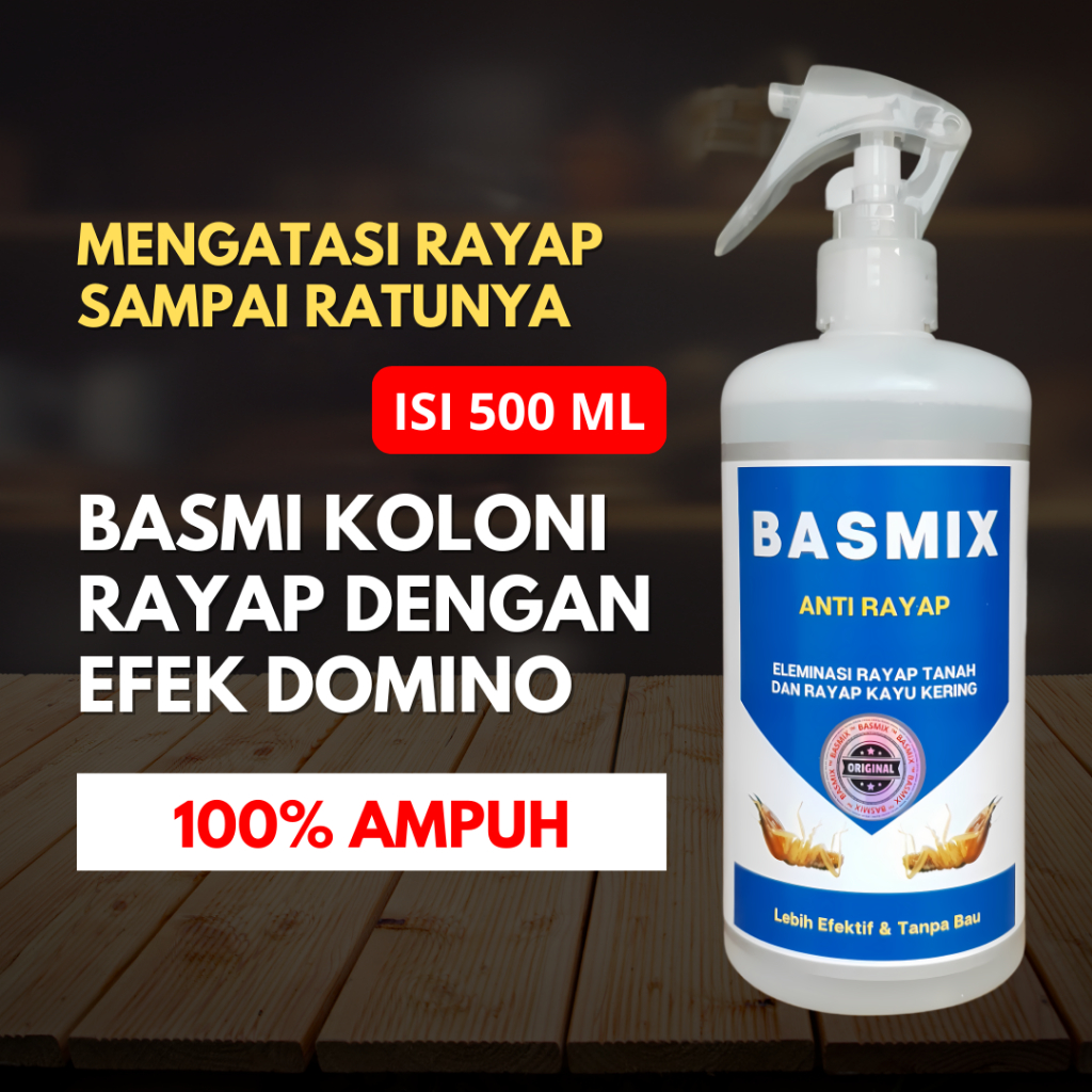 Spray Pembasmi Rayap Kayu Tembok / Cairan Obat Anti Rayap Semprot Ampuh