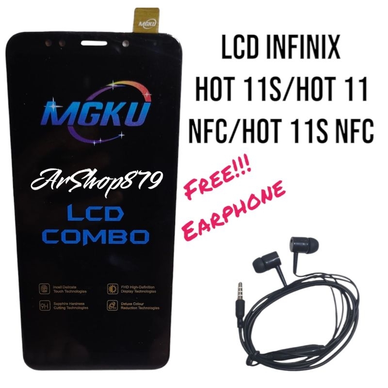 LCD INFINIX HOT 11S/HOT 11 NFC/HOT 11S NFC LCD TOUCHSCREEN FULLSET