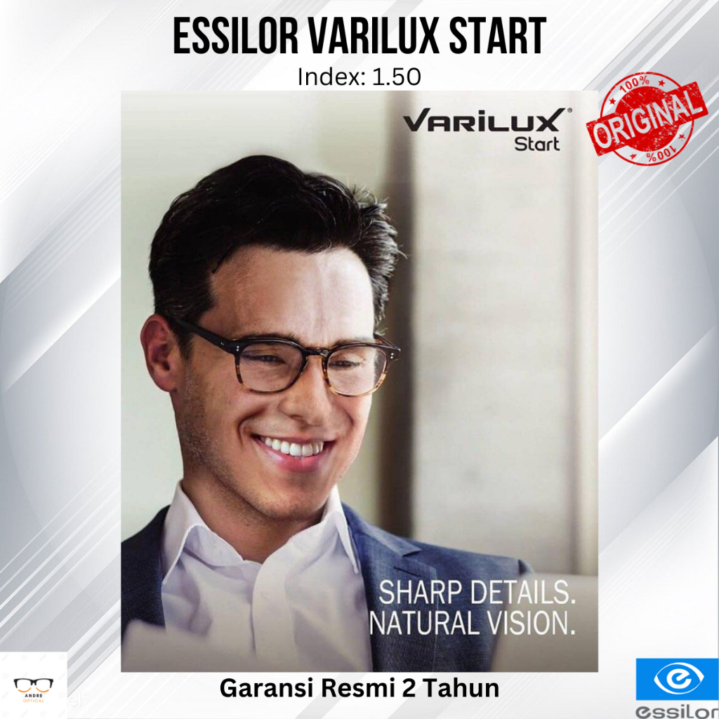 Lensa Kacamata Progresif Essilor Varilux Start