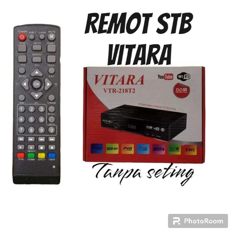Remote stb Vitara/Remot set top box vitara