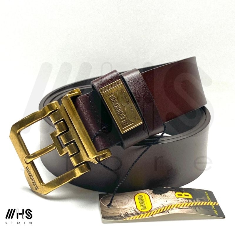 SABUK PRIA SATULAPIS ORIGINAL KULIT PU PREMIUM PALA ROBOT/IKAT PINGGANG PRIA PREMIUM