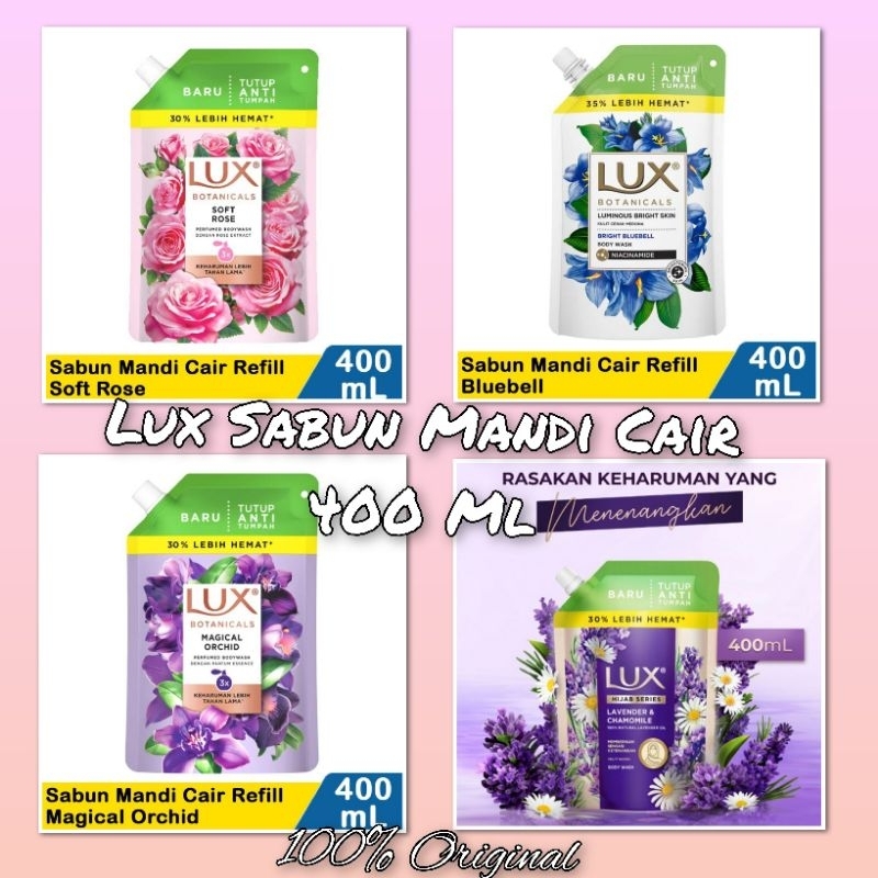 Lux Sabun mandi cair 400 ml