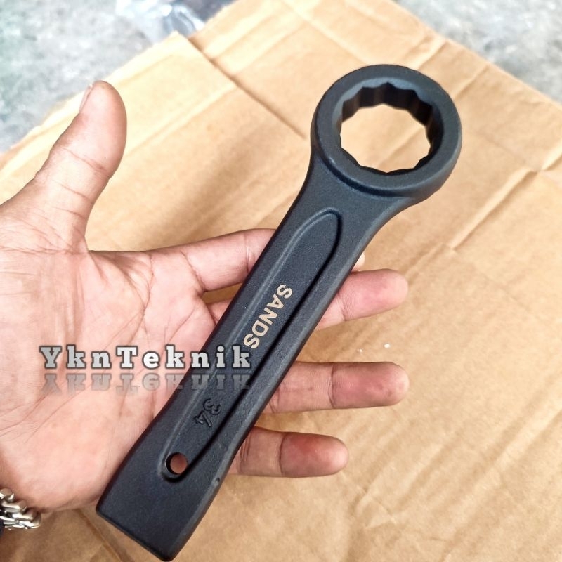 Kunci Ring Pukul 22 24 27 30 32 34 36 Mm Wrench Kunci Kunci Sloging / Kunci Ketok Pukul Sands