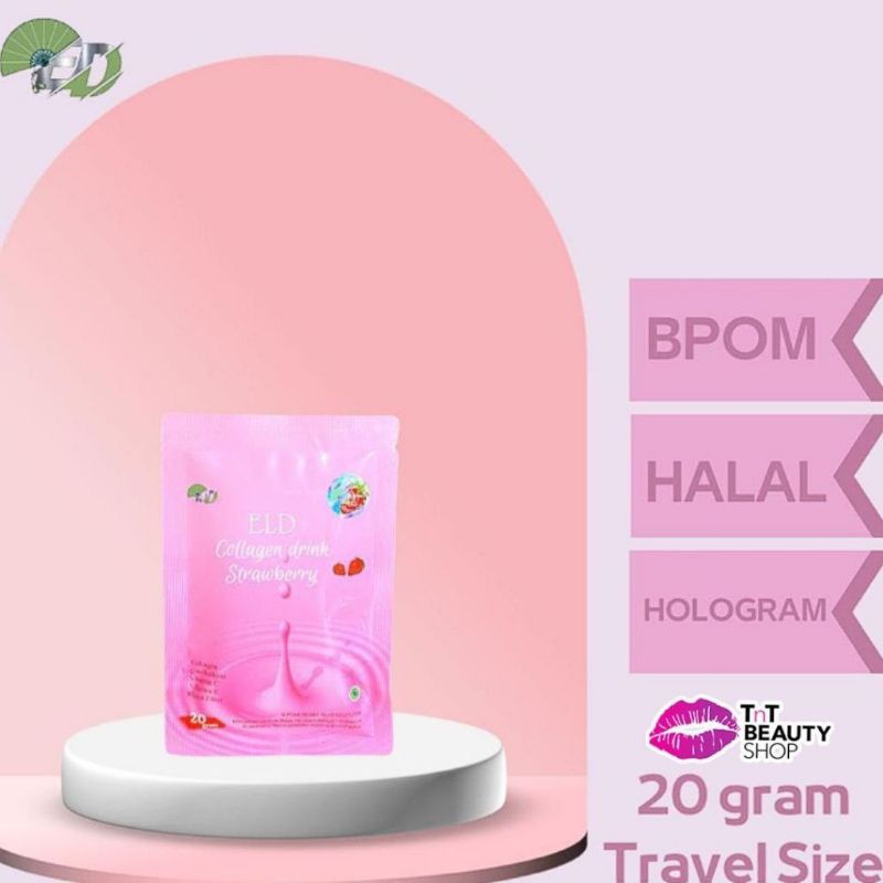 ELD collagen drink strawberry
