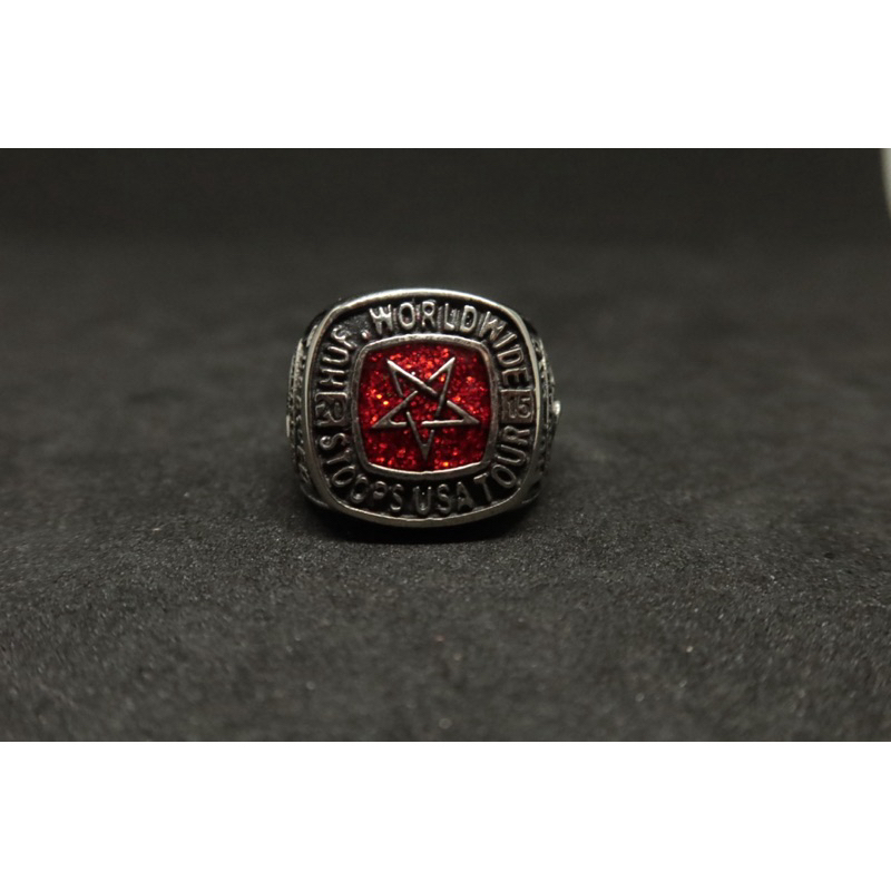 cincin thrasher x huf silver