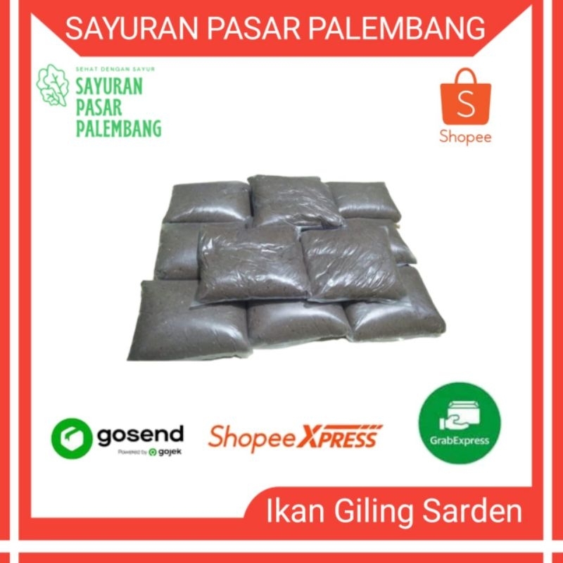 Ikan Giling Sarden - Sayuran Pasar Palembang
