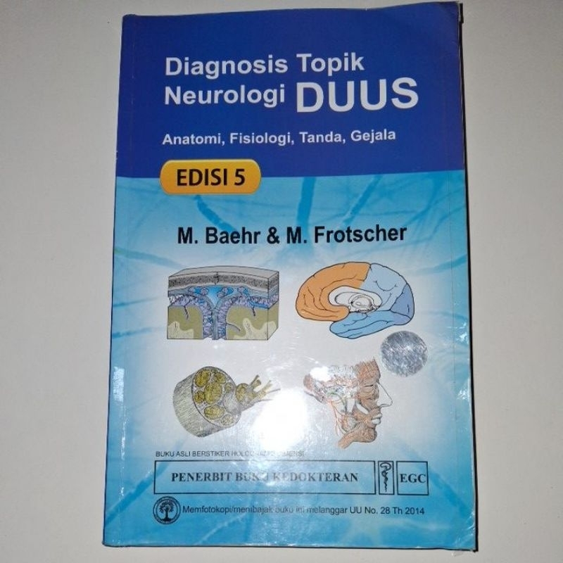 Buku Diagnosis Topik Neurologi DUUS Edisi 5 Original preloved