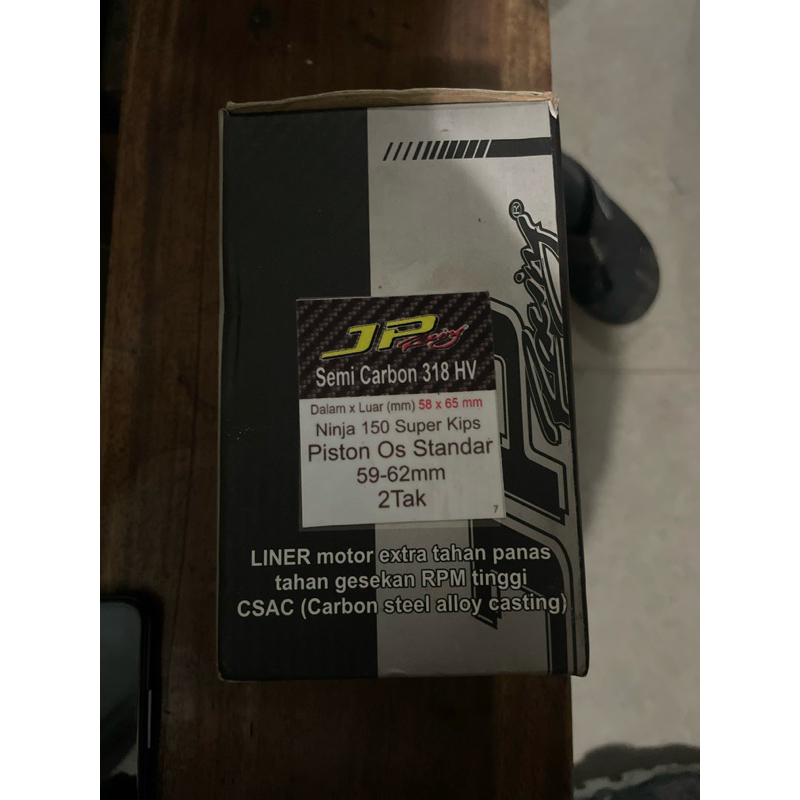 liner jp racing ninja2tak superkips baru tidak jadi pakai