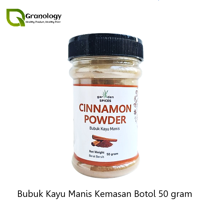 

Garden Spices Bumbu Kemasan Botol - Kayu Manis Bubuk (50 gram)