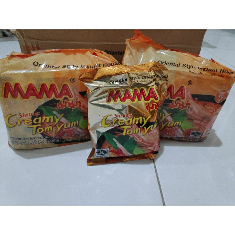 

Mama Shrimp Creamy Tom Yum 60 gram (eceran)