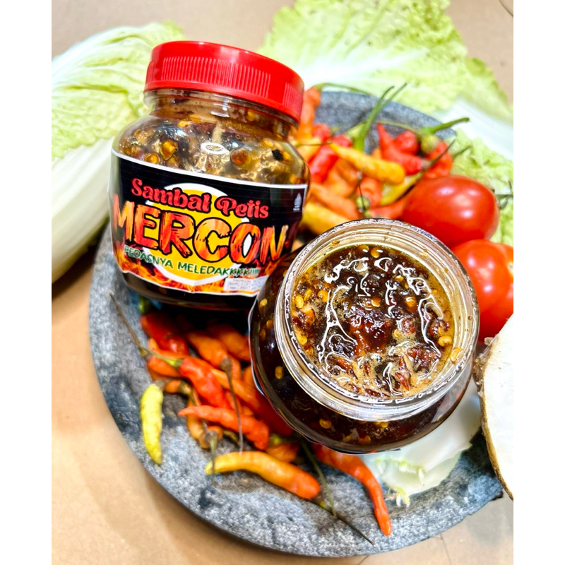 

SAMBAL PETIS MERCON MADURA SIAP MAKAN /PETIS MERCON LEVEL 1,2,3 (300gr) / PETIS PEDAS MADURA / SAMBALPETISMADURA / PETISPEDASMADURA