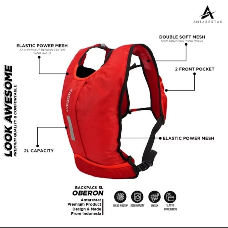 TAS HYDROPACK ANTARESTAR TAS HIKING ROMPI OUTDOOR
