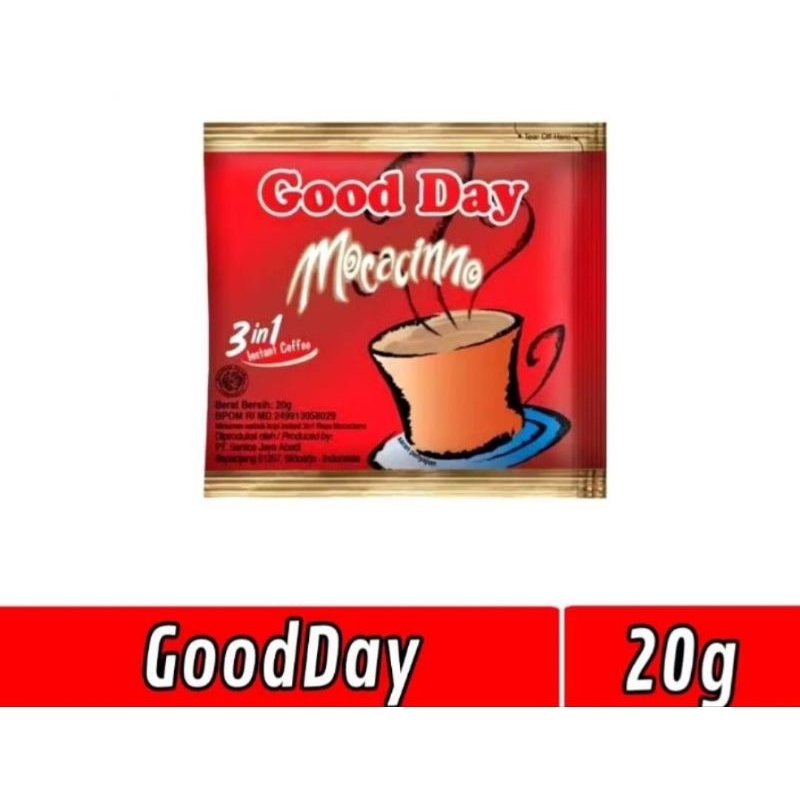 

Kopi Good day Moccachino 3 In 1 20g 1 Sachet