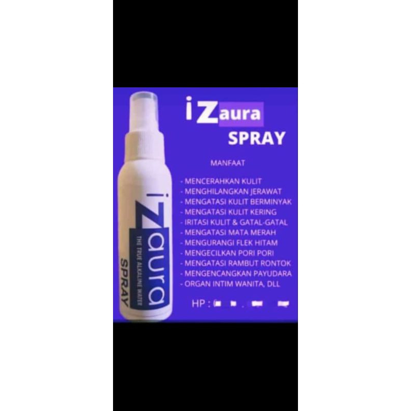 IZAURA SPRAY HEALTH AND BEAUTY
