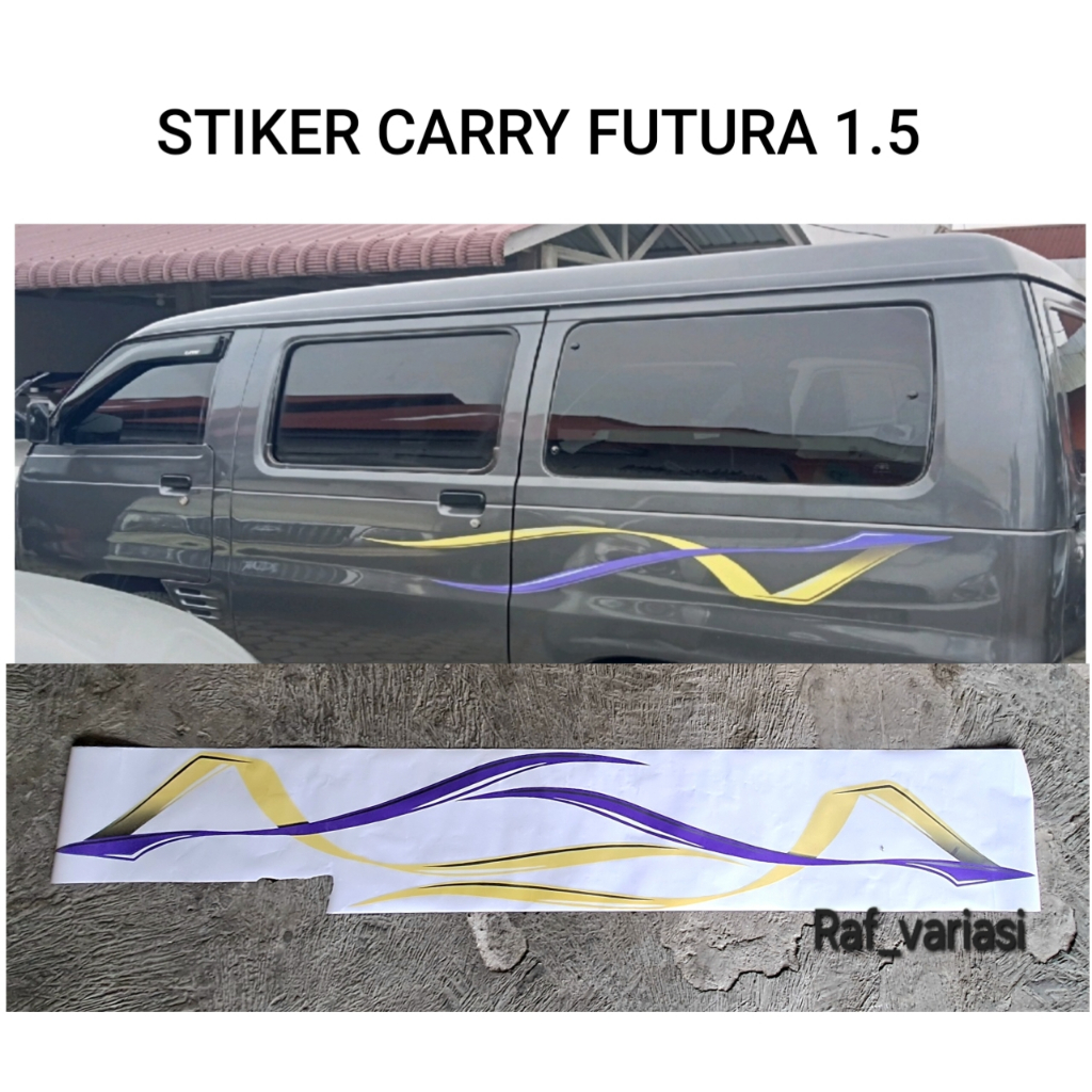 Stiker Carry Realvan Futura 1.5/ Sticker Carry Futura Slendang / carry futura 1.5 1.3