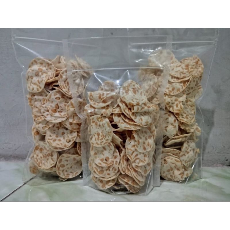 

kripik tempe original dan balado 500gram