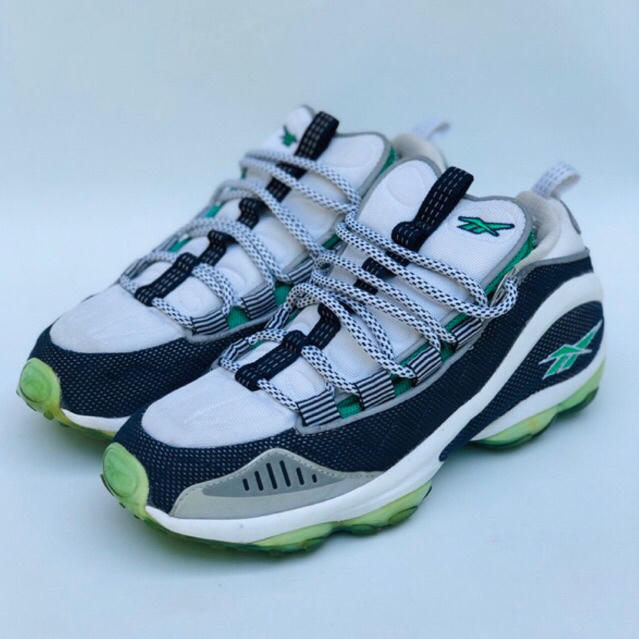 Sepatu Reebok DMX Run 10 infinite blue big green
