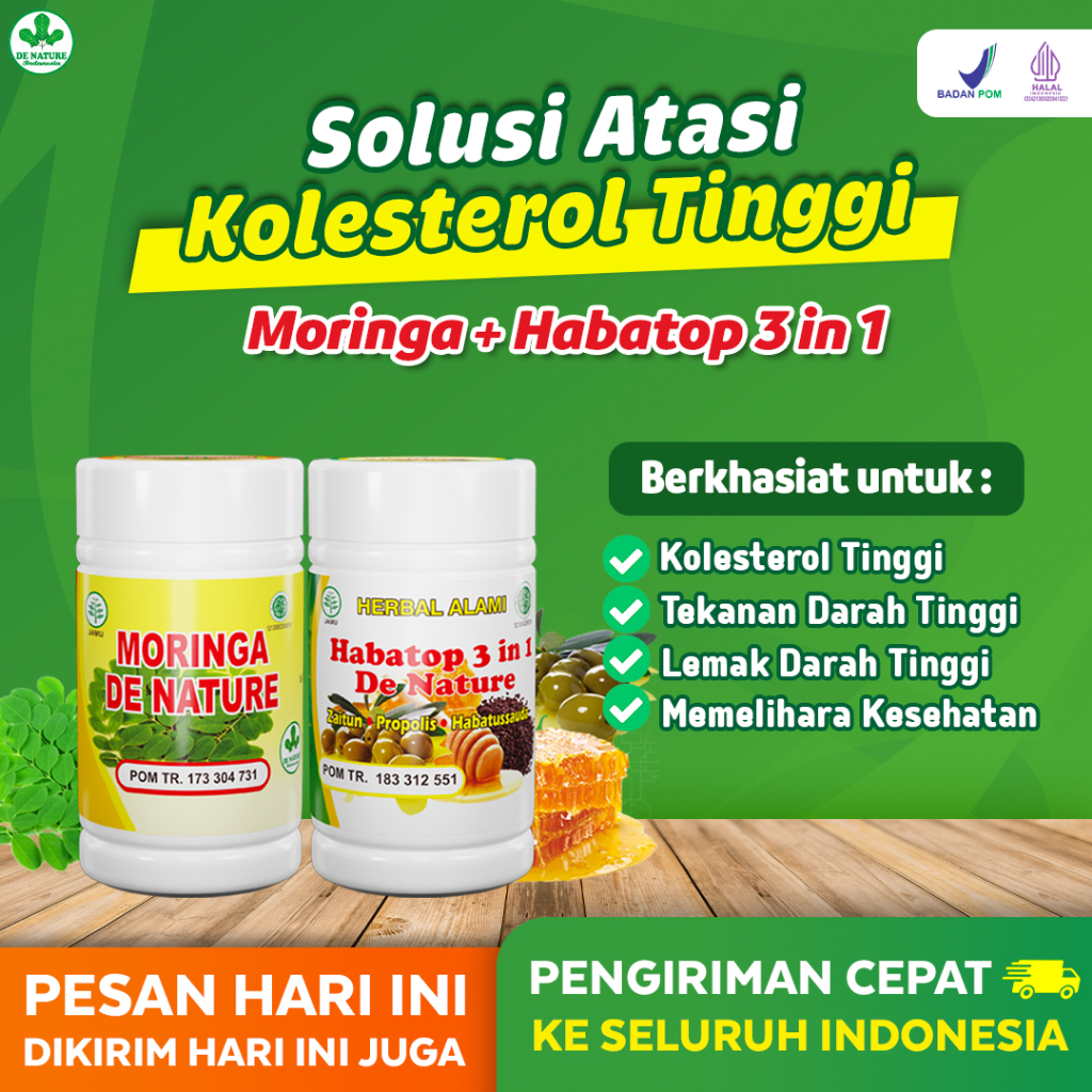 Obat Kolesterol ampuh / Obat Penurun kolesterol manjur / penghancur Lemak darah / Darah Tinggi ampuh