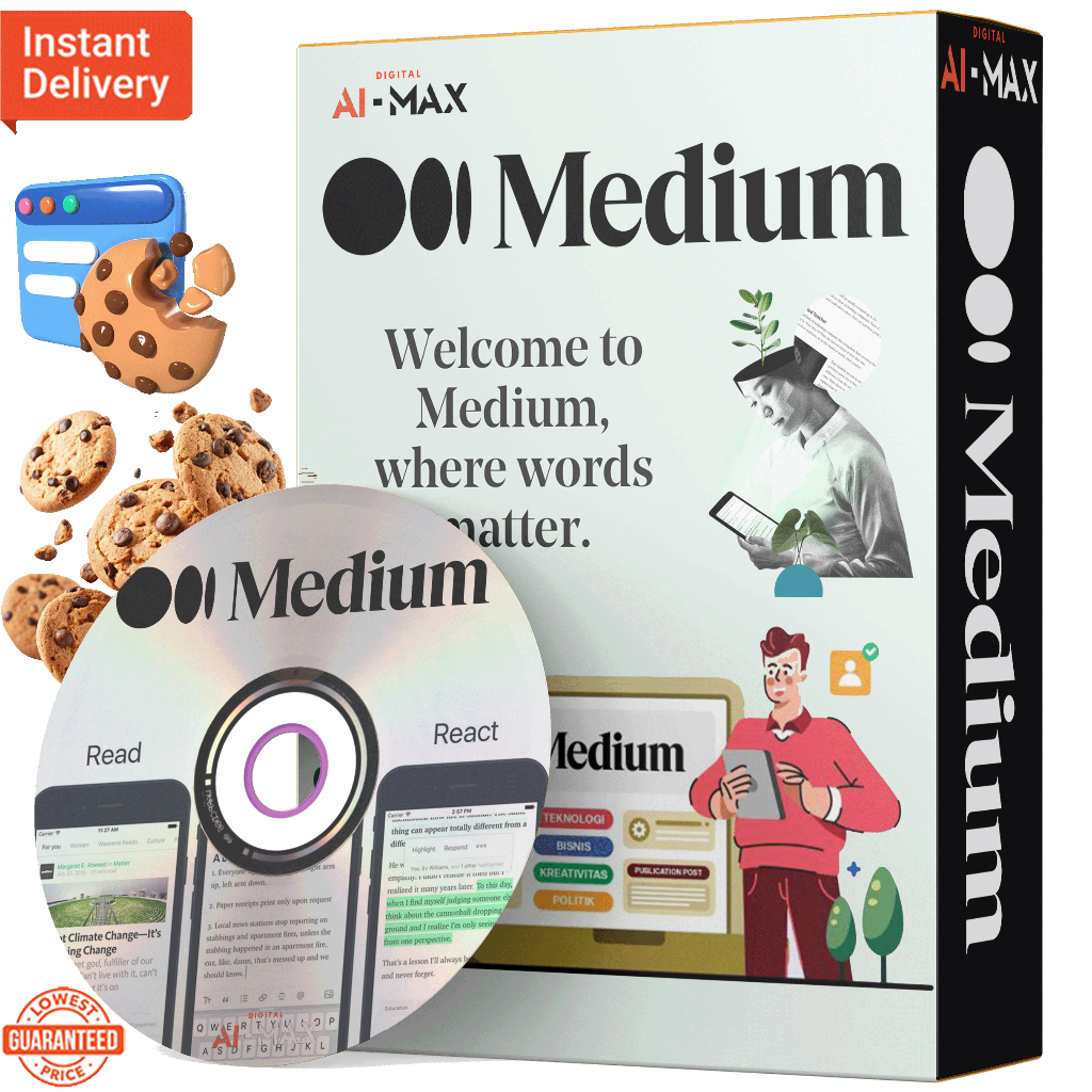 

LIFETIME | Medium - Premium | Baca dan Tulis Cerita | Cookies Login