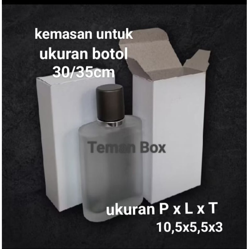 

perpack isi 20 box kemasan parfum ukuran 30/35 mil