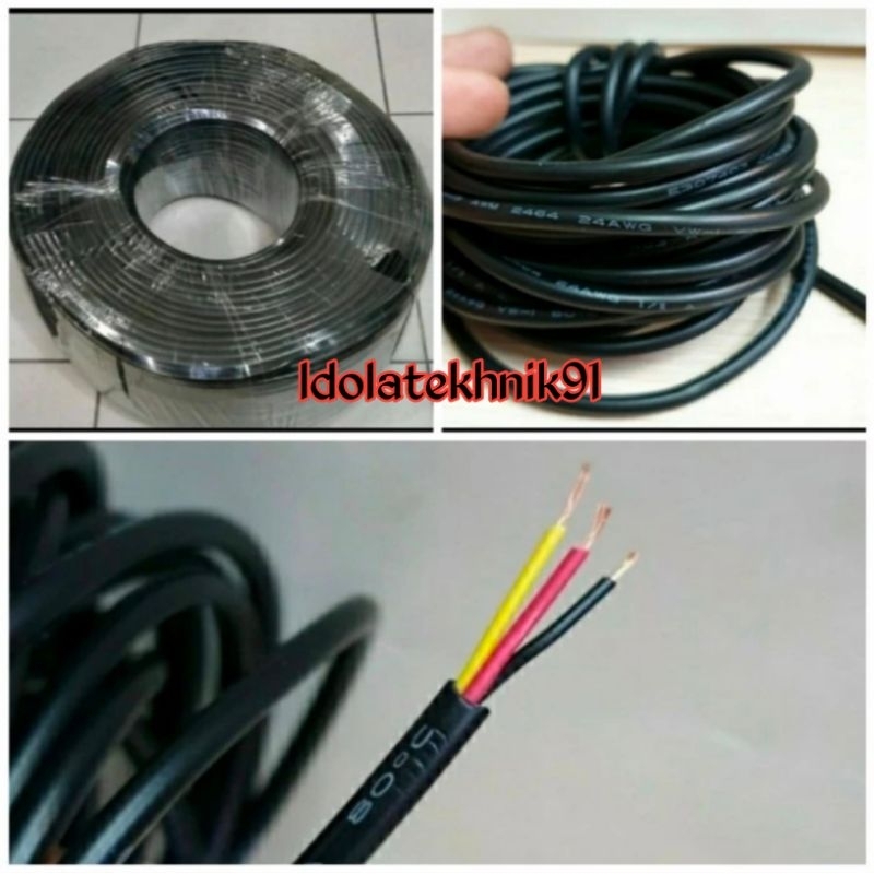 KABEL AWG24 ISI3 300METER KABEL AWG 24 3JALUR KABEL AWG 24 C3 300M