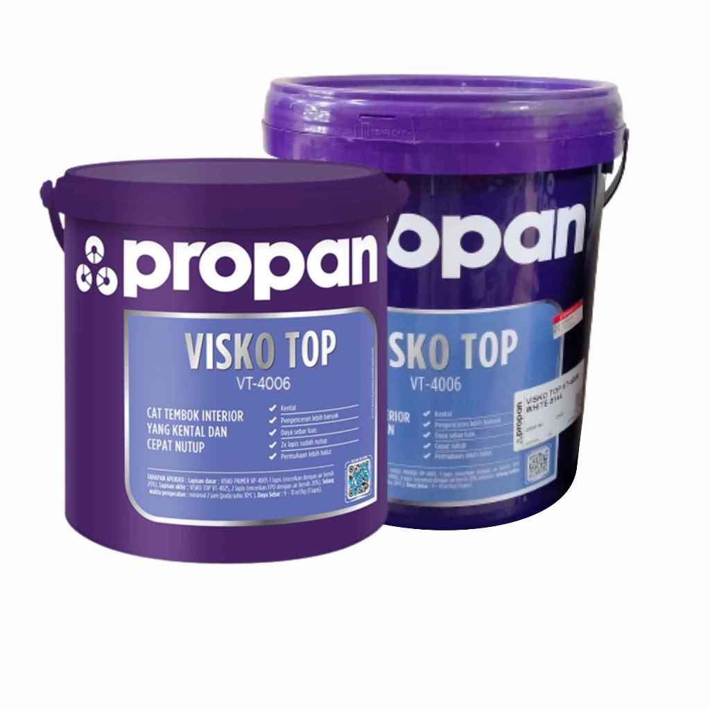 Propan Visko Top VT-4006 Cat Dinding dan Plafon Interior 20Kg