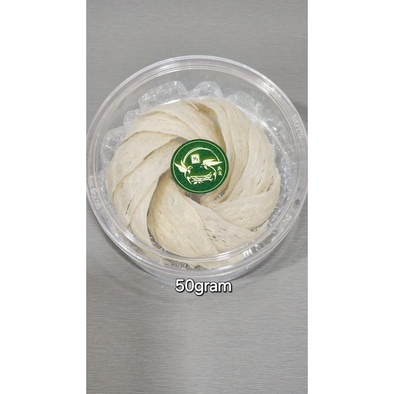 

walet Mangkok alami isi 50 gram 1.200.000
