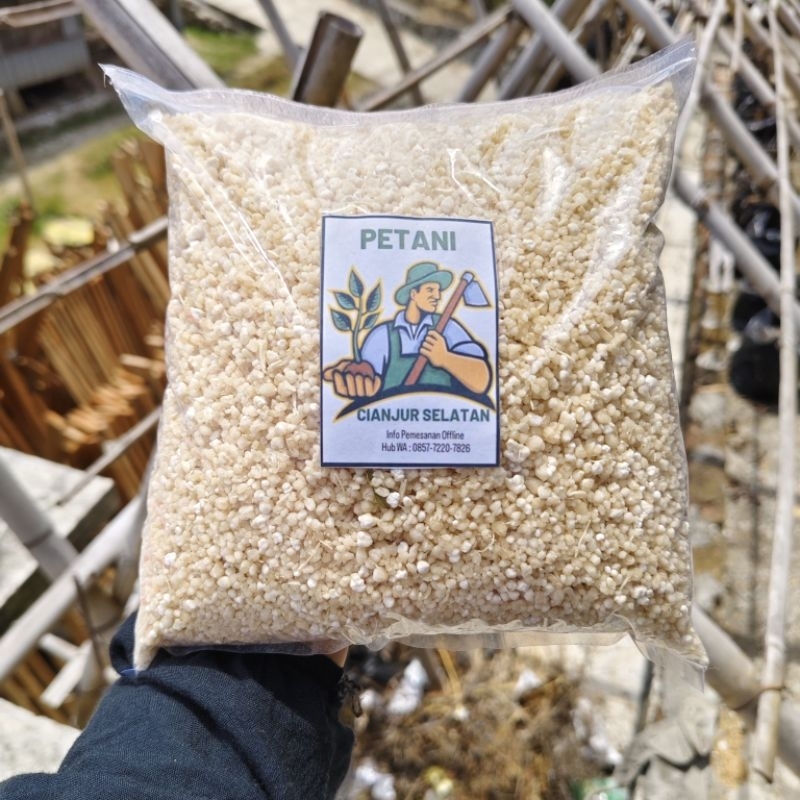 

Tiwul Instan 1kg | Nasi Tiwul | Beras Tiwul | Oyek Sampeu | Oyek Singkong Grade A Kualitas Premium