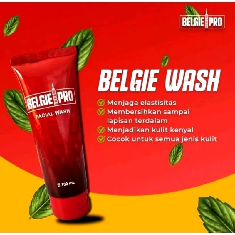 Facial wash Belgie Pro,day cream,night cream dan serum (BP Group)